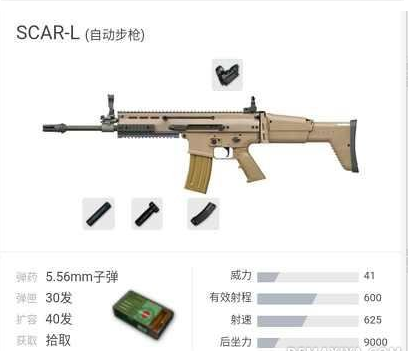 绝地求生新手神器满编scar