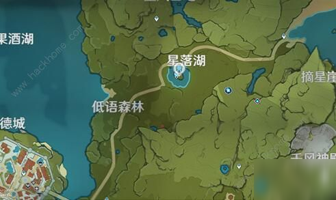 星落湖_原神晨曦酒庄的七天神像在哪里_原神晨曦酒庄