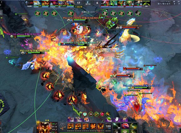 TI9 8月15日LGD VS Chaos图文直播