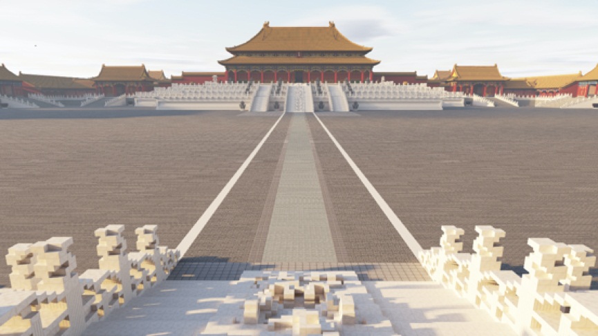 微缩呈现 Cthuwork在《我的世界》完美还原清代北京城