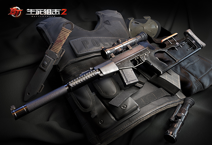 《生死狙击2》全新武器高模曝光   超精细质感诠释次世代游戏