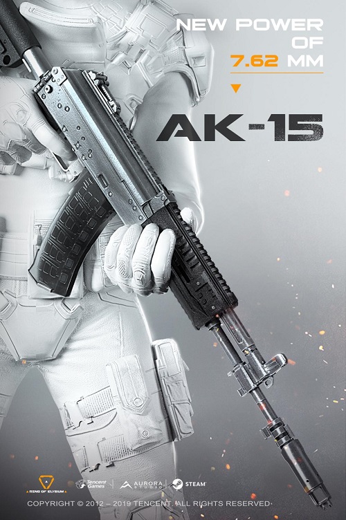 7.62枪系新力量崛起!《无限法则》全新武器AK-15惊艳问世