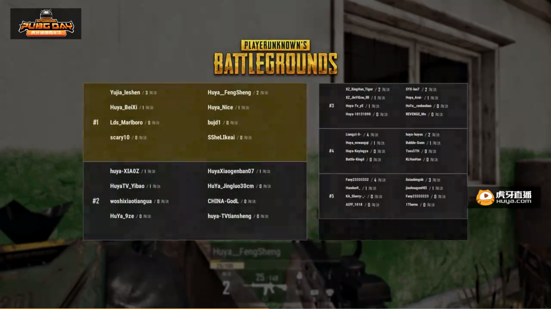 PUBGDAY七月首赛，悲喜队新套路两连吃鸡