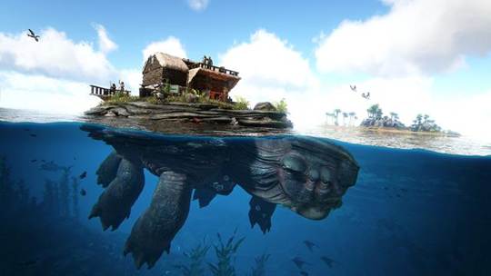 《方舟：生存进化》新季节包(创世)今晨发布，再夺Steam销售榜第一
