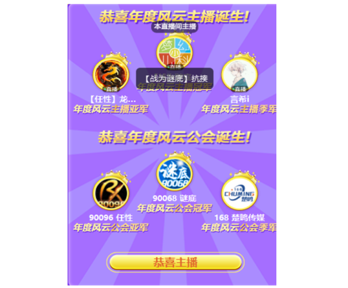 风云双冠齐下，抗揍三喜临门!