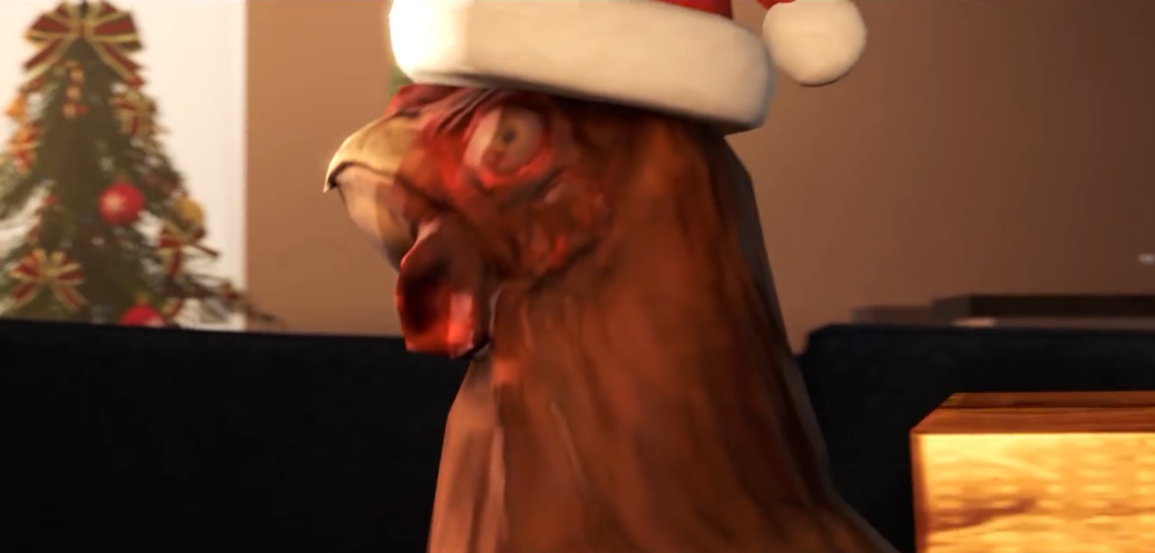 《CS:GO》圣诞官方庆祝短片——CT的礼物鸡已送达