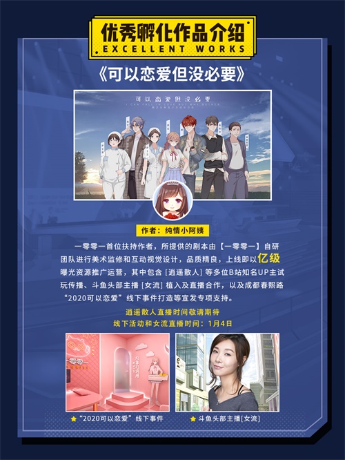 一零零一：百万稿酬寻找优秀互动剧本创作者