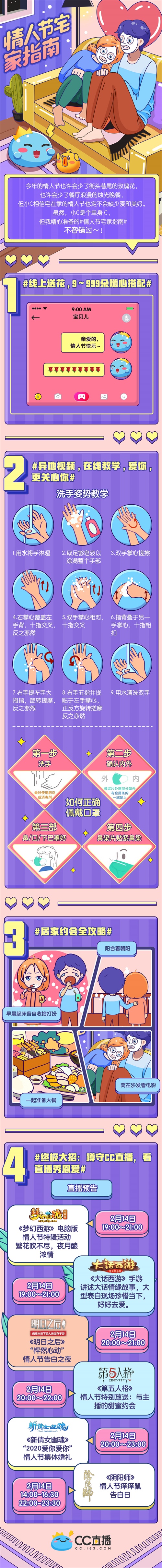 大爱无声 网易CC直播主播疫情时期为大家带来一个特殊的情人节