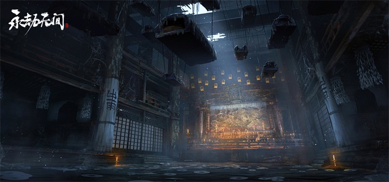东方失落文明的遗迹，《永劫无间》场景原画实录对比曝光