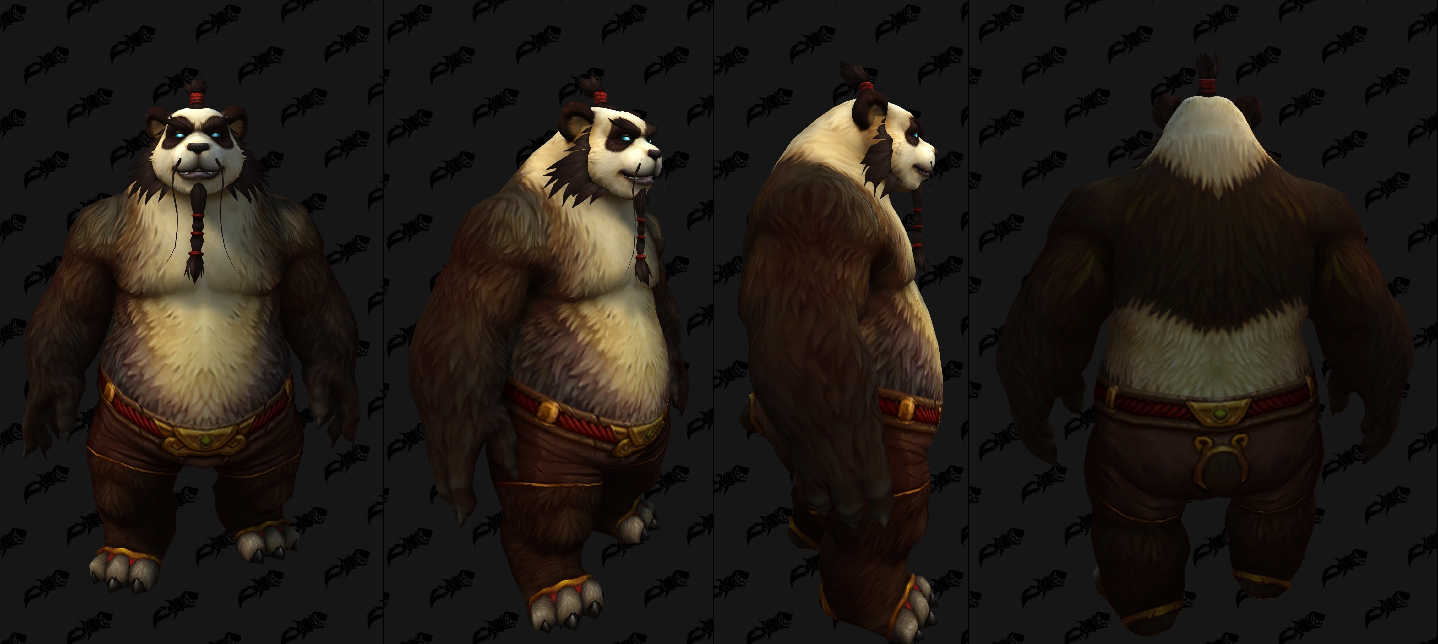 百变熊猫 《魔兽世界》9.0全新角色自定义选项挖出