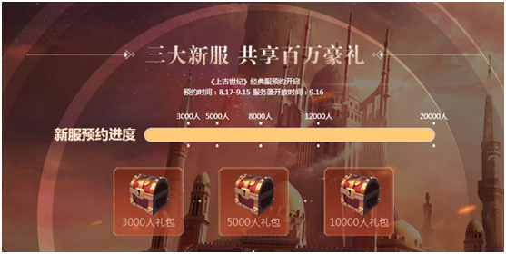 《上古世纪》经典服上线倒计时5天，三大新服9月16日震撼开启