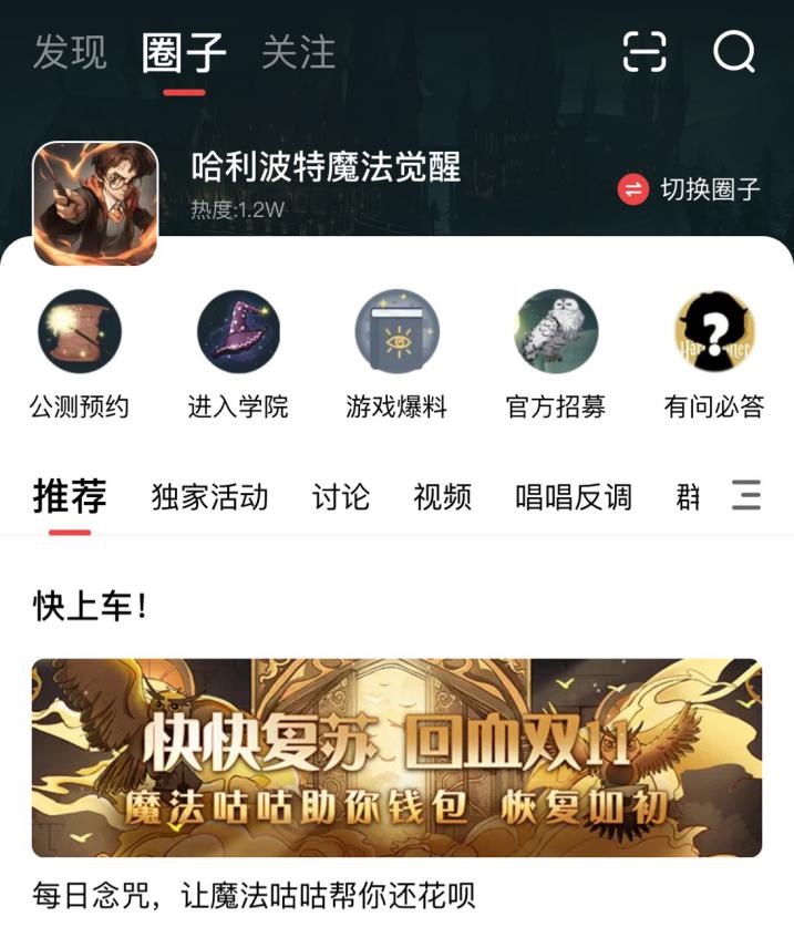 网易大神双十一特辑，《哈利波特：魔法觉醒》点亮钱包回血魔法
