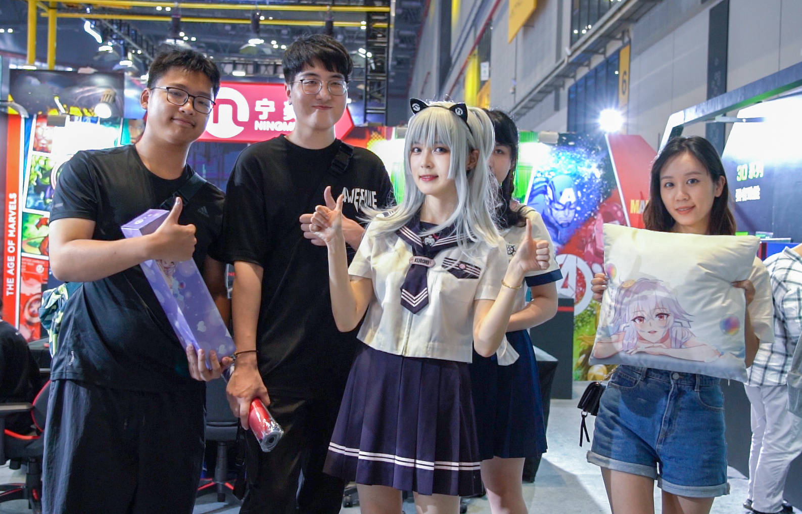宁美引爆BW2021，美少女UP主+漫威正版授权主机惊艳亮相！