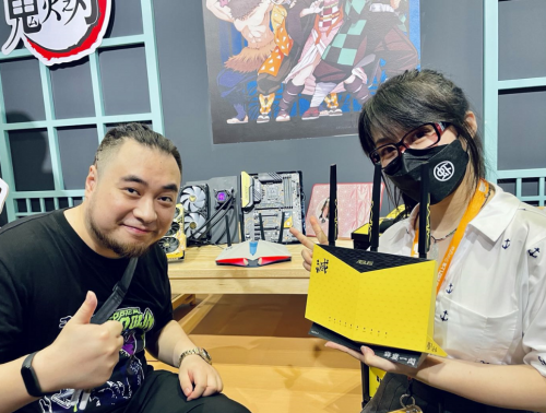 BW2021盛大开启，华硕二次元WiFi6电竞路由炫丽登场