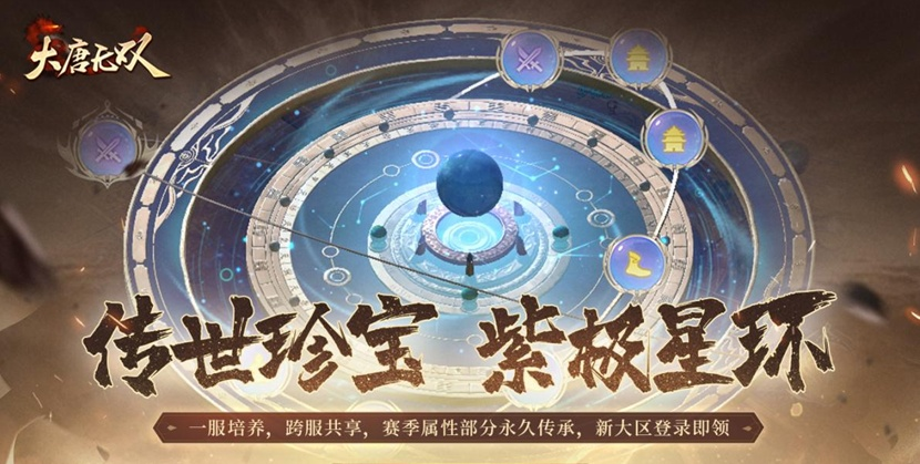 赛季神兵星环降世 大唐无双暑期资料片7月15日火热开启