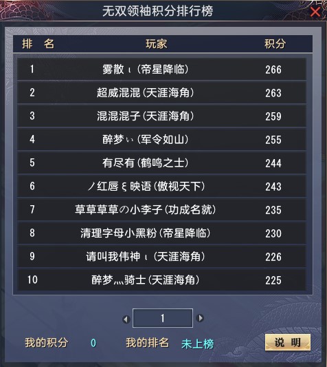 寻领袖世无双 ，终霹雳破天惊