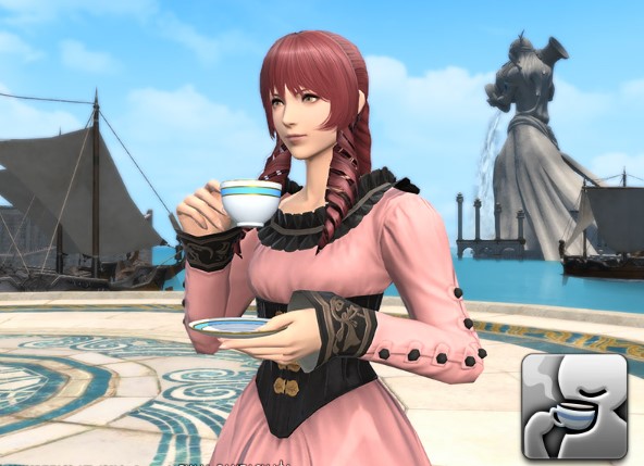 《最终幻想14》道具商城上新：「莉瑟套装」「演技教材·饮用红茶」
