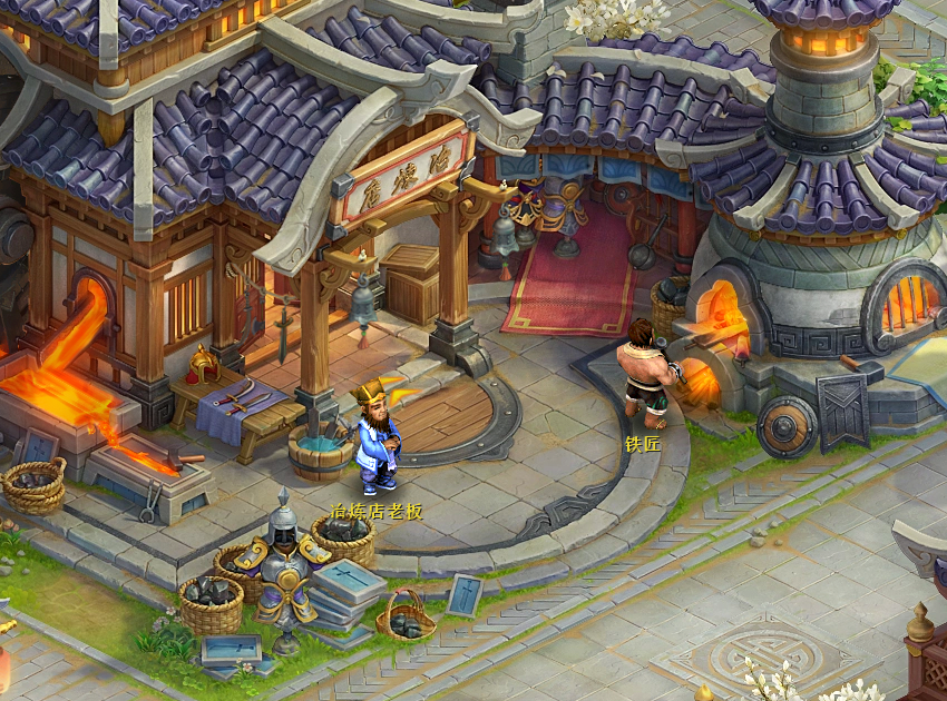 《神武4》电脑版新地图展示 缘起青河剑啸长安