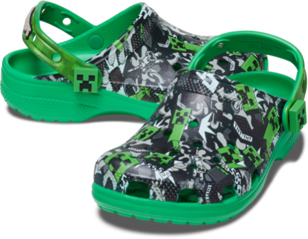 Crocs 携手Minecraft我的世界，推出全新限定系列鞋款