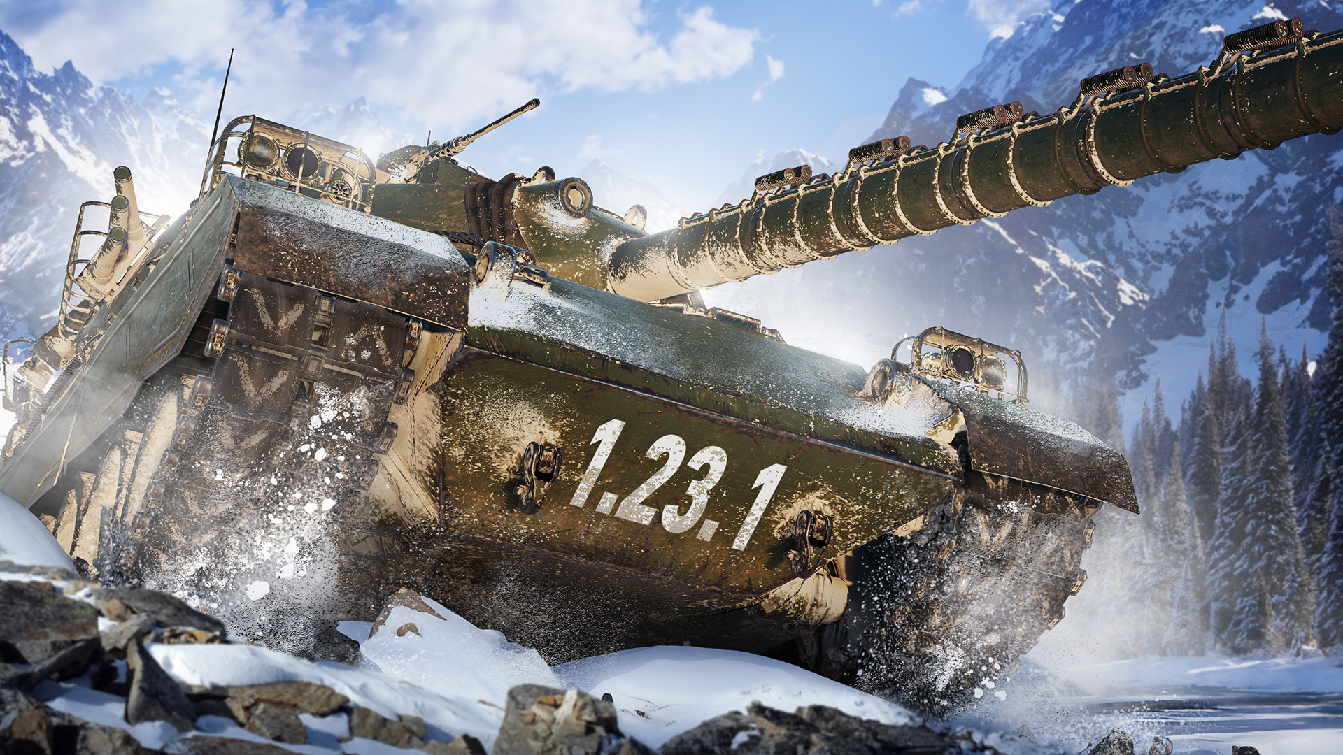 《坦克世界》冬季街机模式开启，1.23.1版本更新前瞻曝光