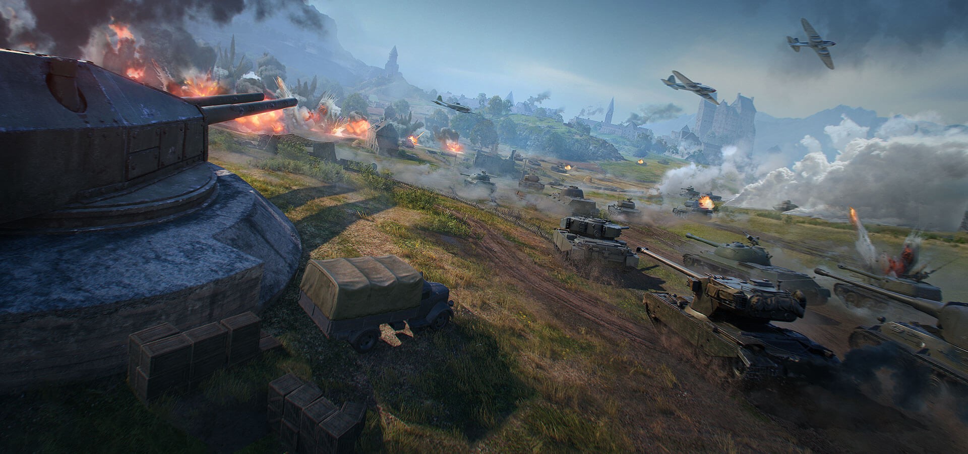 诺曼底大战场回归，《坦克世界》前线模式开启