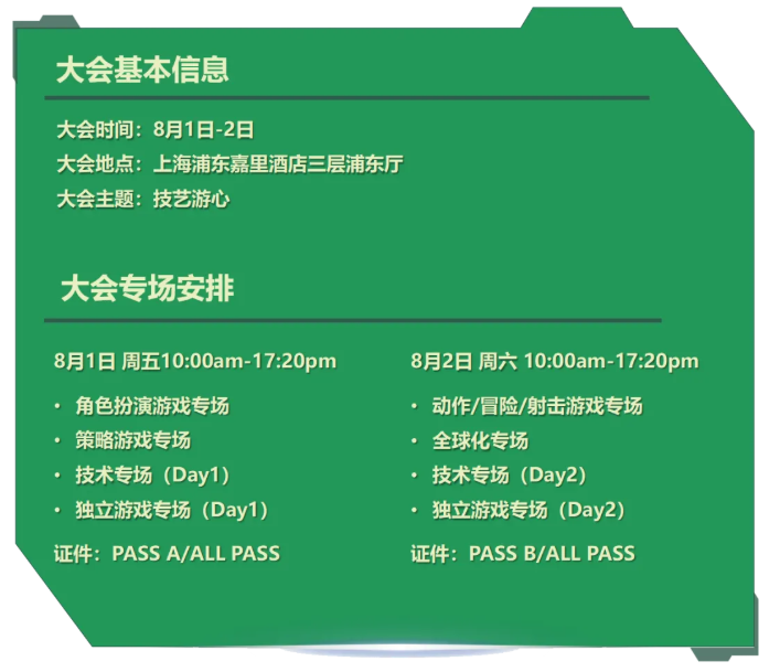 【会议】2025 中国游戏开发者大会(CGDC)技术专场(Day2)+全球化专场嘉宾曝光