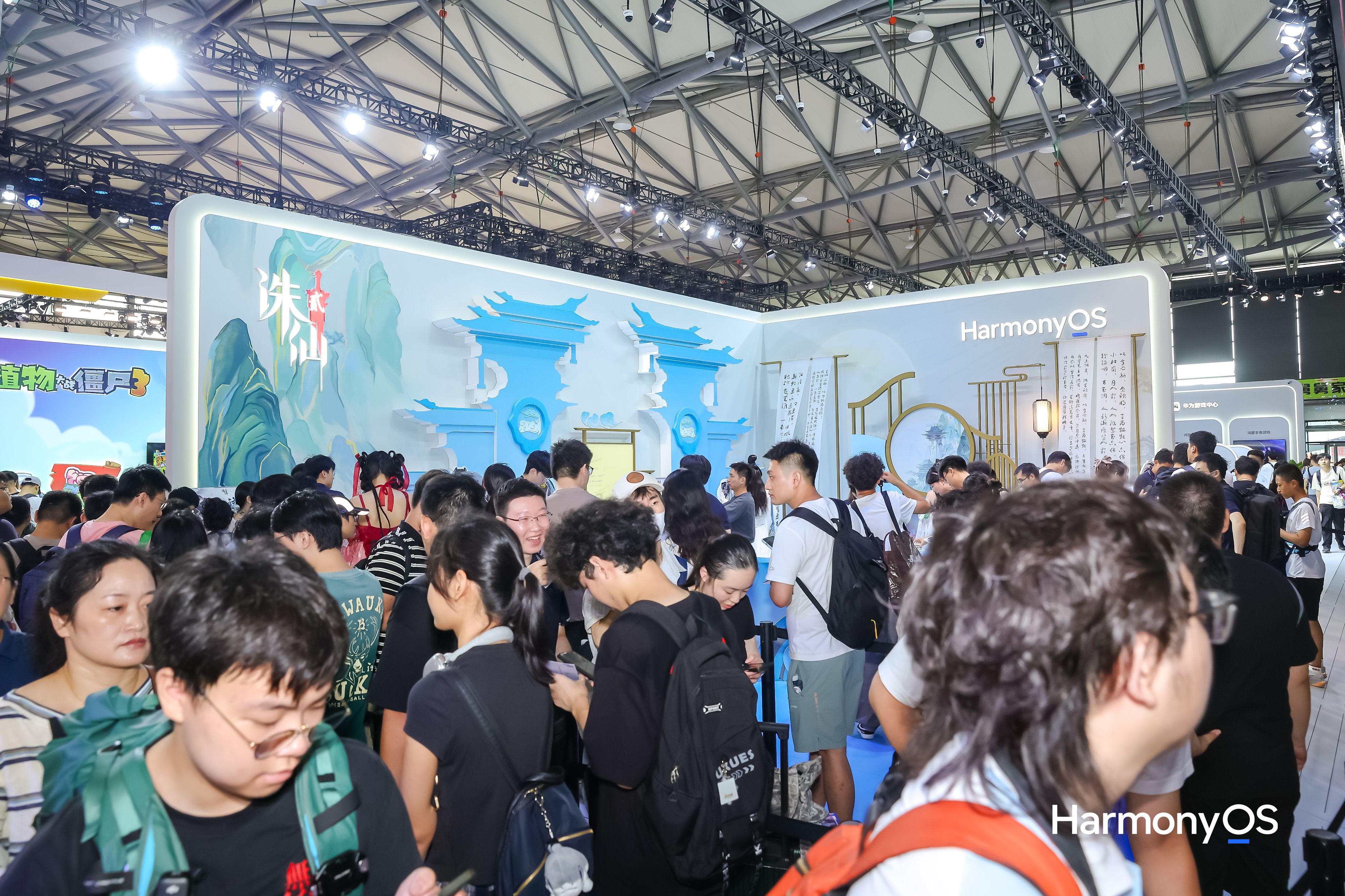 鸿蒙游戏亮相ChinaJoy：碰一碰、声控等创新玩法，重构游戏交互边界