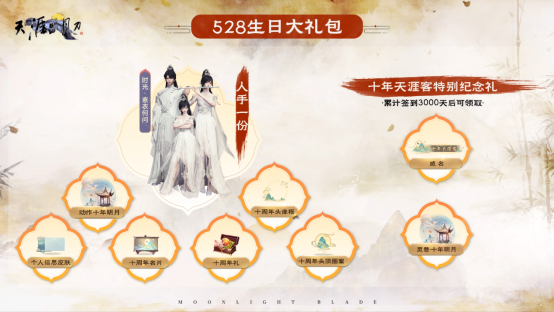 星河为幕，重逢江湖！天刀十周年庆典版本现已开启！
