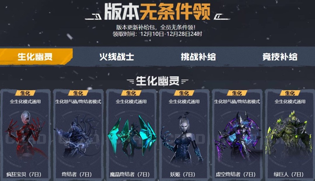 CFHD新版本上线 参与活动领取超多福利
