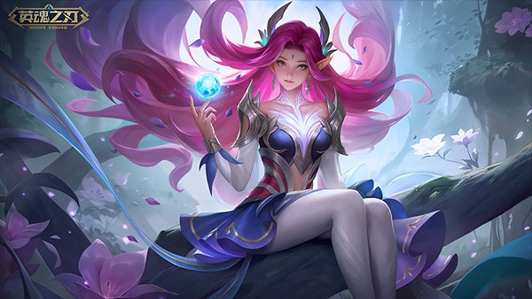 《英魂之刃》风暴之灵灵曦花影皮肤上线！秘密花园活动开启！