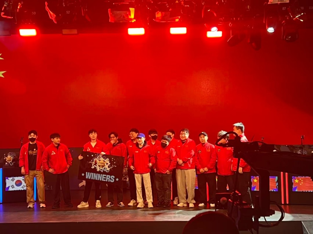 中国团队赛客场胜韩国  UNKNOWN豪取3连胜明日力破抗韩魔咒