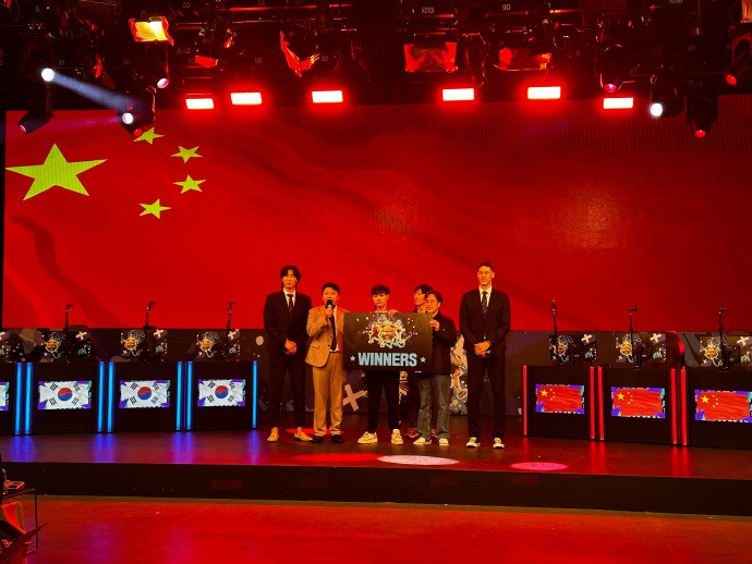 中国团队赛客场胜韩国  UNKNOWN豪取3连胜明日力破抗韩魔咒