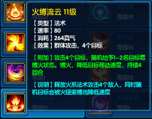《桃花源记2》重阳宫技能详解