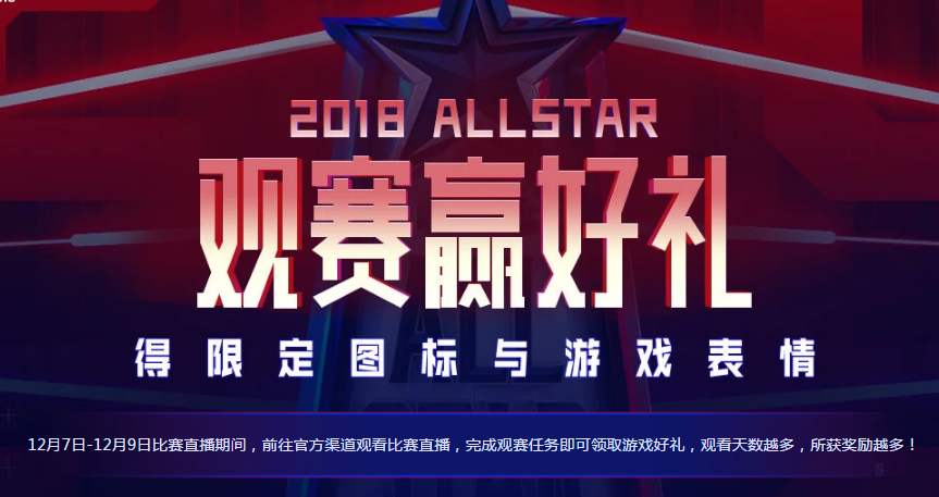 《LOL》2018全明星赛头像表情领取地址