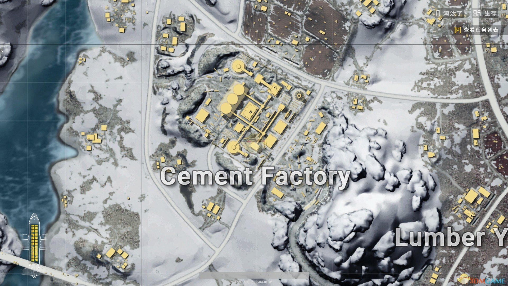 《绝地求生》雪地地图Cement Factory水泥厂详解以及打法心得