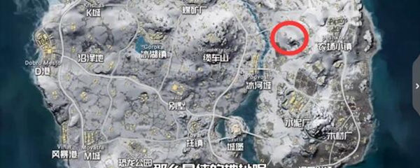 绝地求生雪地空投包在哪