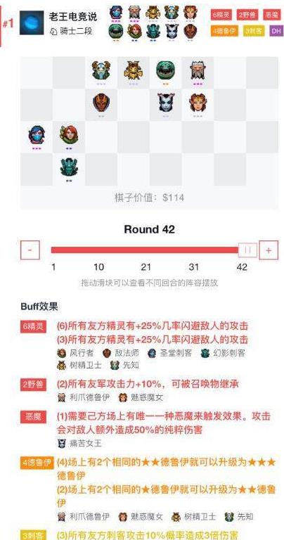 《DOTA2》自走棋六精灵四德鲁伊三刺客攻略