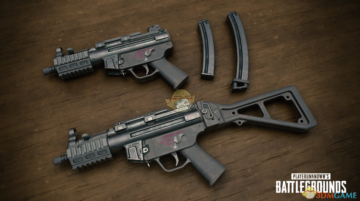 《绝地求生》新枪械：MP5K介绍