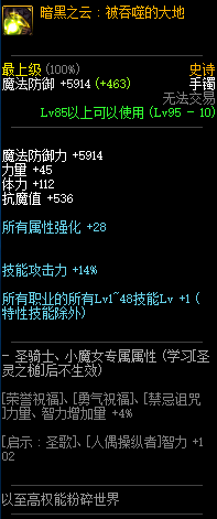 《DNF》暗黑之云被吞噬的大地介绍