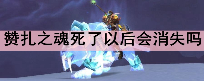 赞扎之魂死了以后会消失吗