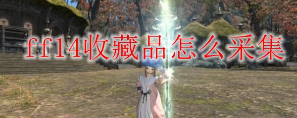 ff14收藏品怎么采集