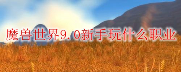 魔兽世界9.0新手玩什么职业好