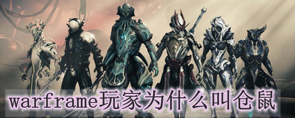 warframe玩家为什么叫仓鼠