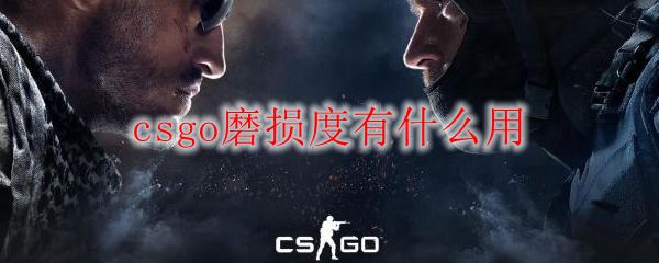 csgo磨损度有什么用