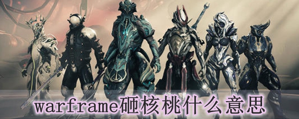 warframe砸核桃什么意思