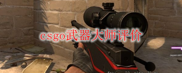 csgo武器大师评价