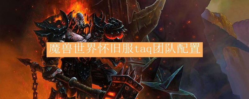 魔兽世界怀旧服taq团队配置