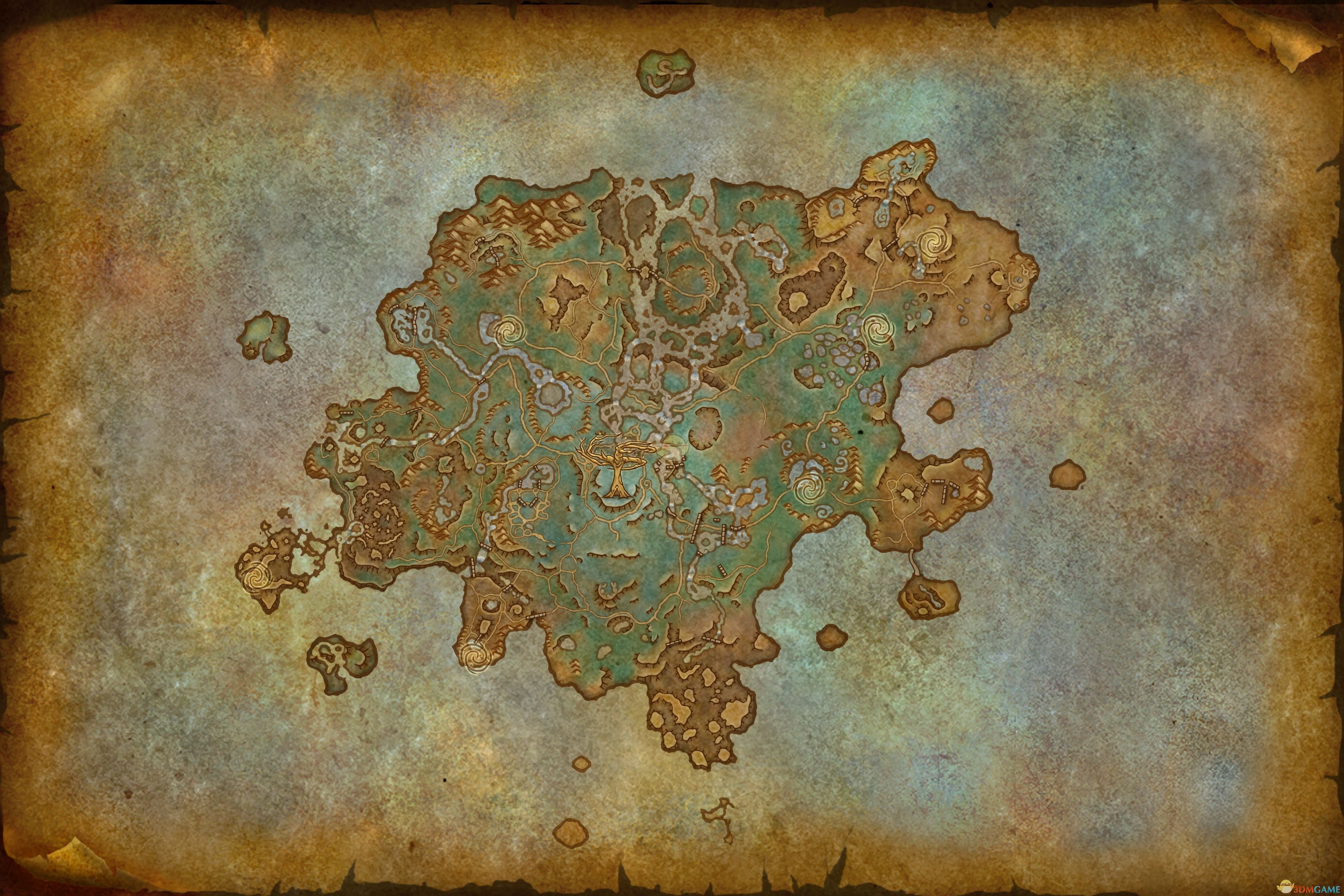 《魔兽世界》9.0暗影界地图