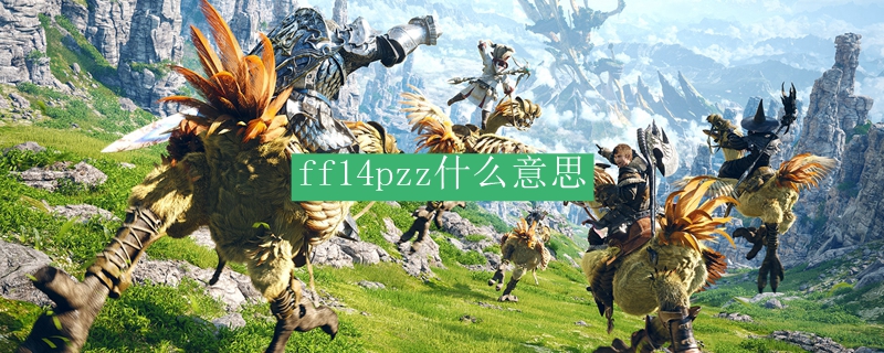 ff14pzz什么意思