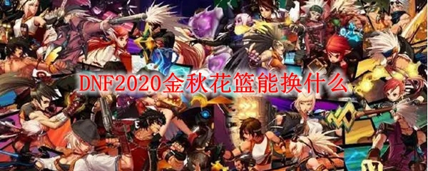 DNF2020金秋花篮可以换什么